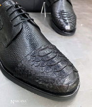 Load image into Gallery viewer, iLVi082-Lace up: Black