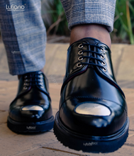Load image into Gallery viewer, 212 Lufiano Lace up: Black