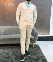 Load image into Gallery viewer, LFN018:Cardigen Knit Top: Ecru