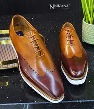 Load image into Gallery viewer, FD004-Lace up : Brown