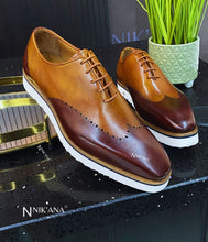 Load image into Gallery viewer, FD004-Lace up : Brown