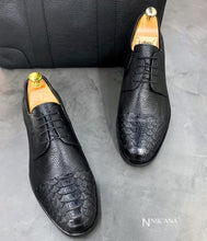 Load image into Gallery viewer, iLVi082-Lace up: Black