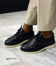Load image into Gallery viewer, iLVi059-Lace up: Black