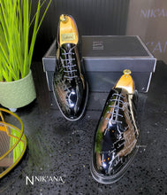 Load image into Gallery viewer, iLVi020-Lace up: Black