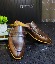 Load image into Gallery viewer, FD002-Leather sandals - Brown