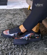 Load image into Gallery viewer, 222C - Lufiano Leather Sneaker- Black