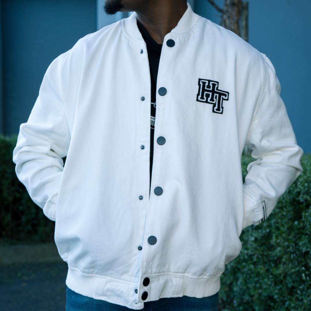 J.E8888 Jean Jacket Ecru Lufiano Apparel