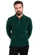 Load image into Gallery viewer, 11464 :Long sleeve Knit Top: Green