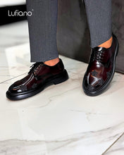 Load image into Gallery viewer, 248 - Lufiano Lace up: Burgundy