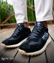 Load image into Gallery viewer, iLVi053-Lace up: Black