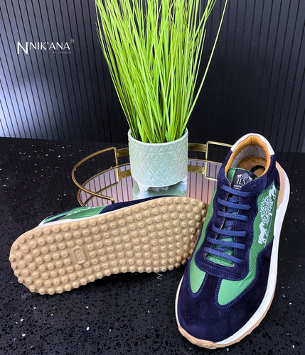 iLVi053-Lace up: Navy