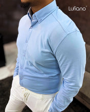 Load image into Gallery viewer, 37844 : Long sleeve shirt - Light blue