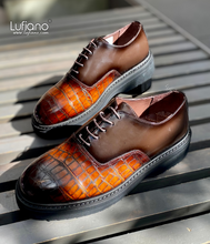 Load image into Gallery viewer, 229 Lufiano Lace Up: Brown