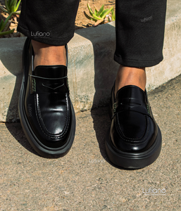 209  - Lufiano Slip On: Black