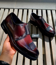 Load image into Gallery viewer, 230 - Lufiano Slip On: Burgundy