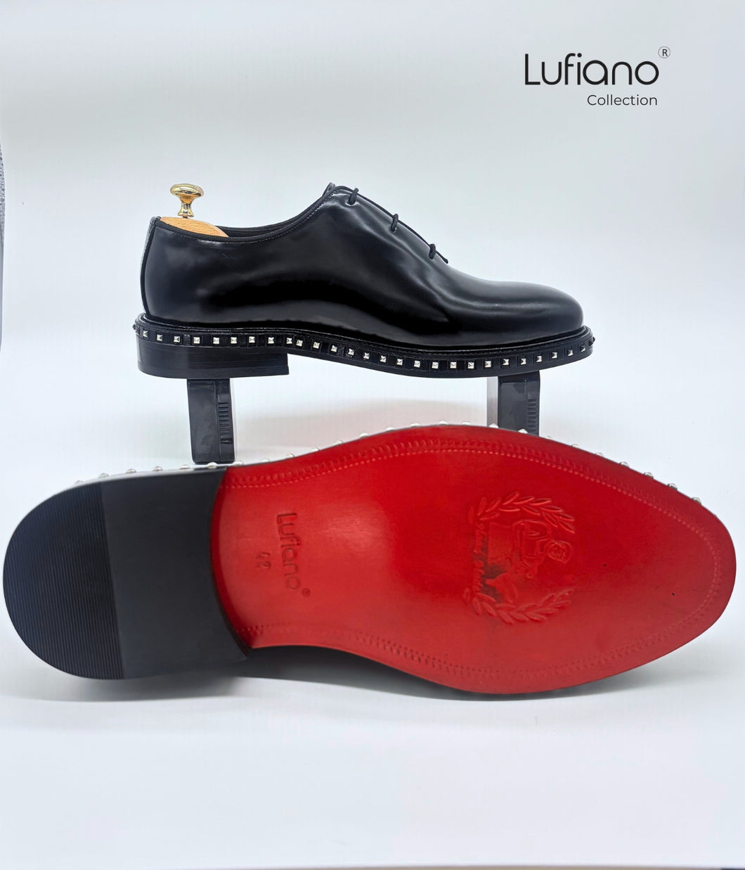 243 - Lufiano Lace up: Black