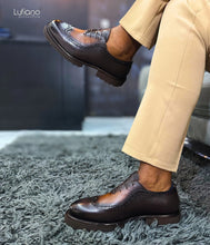 Load image into Gallery viewer, 124 - Lufiano Lace up: Brown