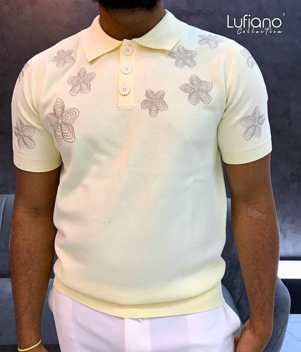 LFN020:Knit Top: Butter milk