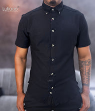 Load image into Gallery viewer, 37850 : Linen Shirt - Black