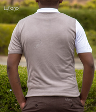 Load image into Gallery viewer, 2316: Konko Knit Top: White-Beige