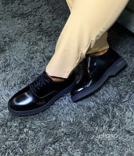 Load image into Gallery viewer, 229B Lufiano Lace Up: Black