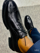 Load image into Gallery viewer, 124 - Lufiano Lace up: Black