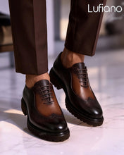 Load image into Gallery viewer, 124 - Lufiano Lace up: Brown