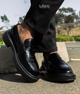 209  - Lufiano Slip On: Black