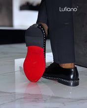 Load image into Gallery viewer, 243 - Lufiano Lace up: Black