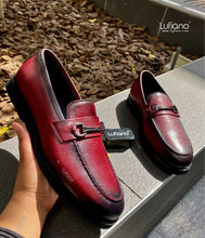 Load image into Gallery viewer, 227 - Lufiano Slip On: Burgundy