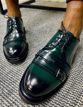Load image into Gallery viewer, 193 Lufiano Lace up: Green