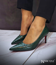 Load image into Gallery viewer, iLVi029-High Heels: Green