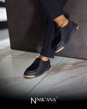 Load image into Gallery viewer, iLVi012-Lace up: Black