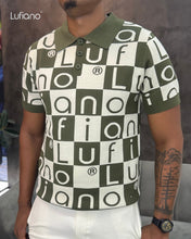 Load image into Gallery viewer, LFN007: Knit Top:Olive-Ecru