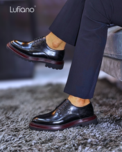 Load image into Gallery viewer, 251 - Lufiano Lace up: Black