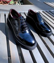 Load image into Gallery viewer, 229B Lufiano Lace Up: Black