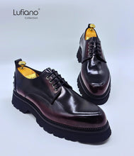 Load image into Gallery viewer, 242 - Lufiano Lace up: Burgundy