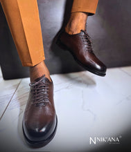 Load image into Gallery viewer, iLVi111-Lace up: Brown