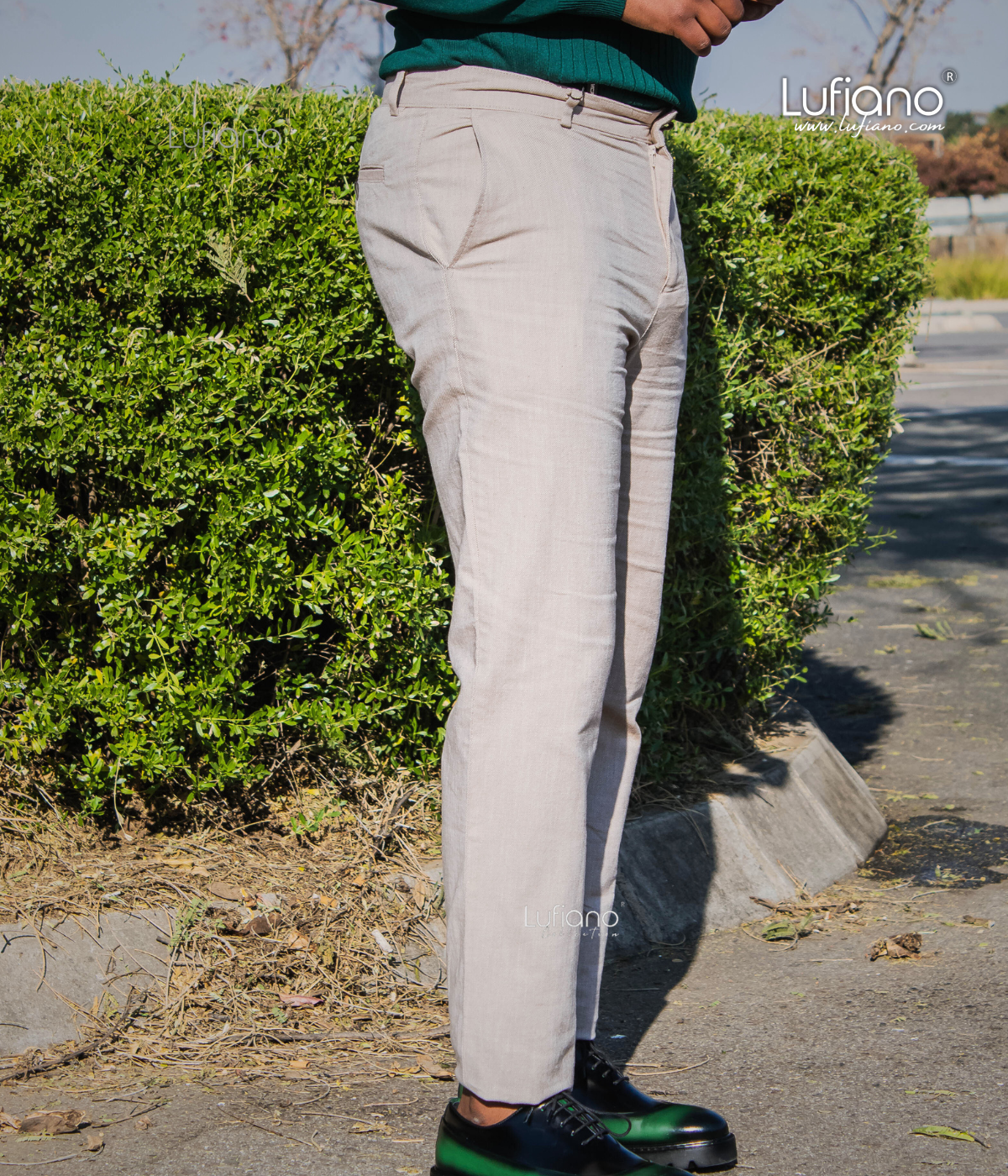 パンツ MaaRee0710argue Zimbabwe ジンバブエレディースワイド八分丈パンツ TIGRE BROCANTE