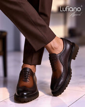 Load image into Gallery viewer, 124 - Lufiano Lace up: Brown