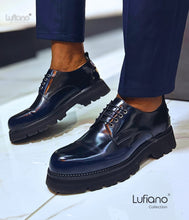 Load image into Gallery viewer, 242 - Lufiano Lace up: Blue