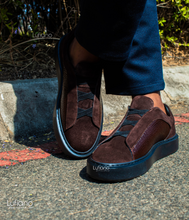 Load image into Gallery viewer, 228  Lufiano Slip On :Brown