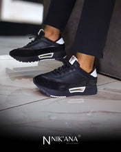 Load image into Gallery viewer, iLVi038-Lace up: Black