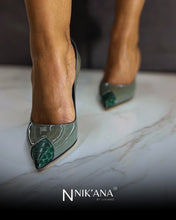 Load image into Gallery viewer, iLVi041-High Heels: Green
