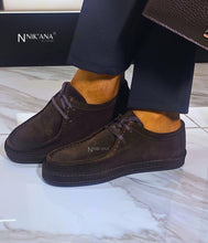 Load image into Gallery viewer, iLVi070-Lace up: Brown