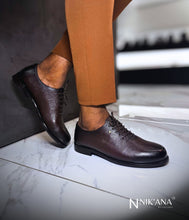 Load image into Gallery viewer, iLVi111-Lace up: Brown