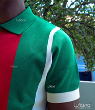 Load image into Gallery viewer, LFN012: Knit Top: Green-Red