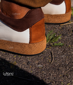 222B - Lufiano Leather Sneaker- Brown