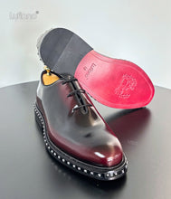 Load image into Gallery viewer, 243 - Lufiano Lace up: Burgundy