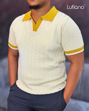 Load image into Gallery viewer, LFN023: Knit Top:Mustard-Cream